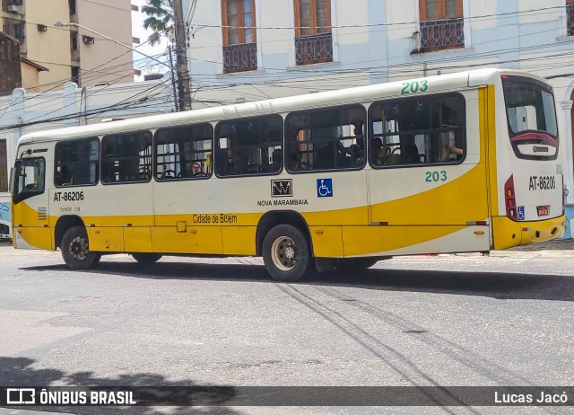 Empresa de Transportes Nova Marambaia AT-86206 na cidade de Belém, Pará, Brasil, por Lucas Jacó. Número da foto: #13072083.
