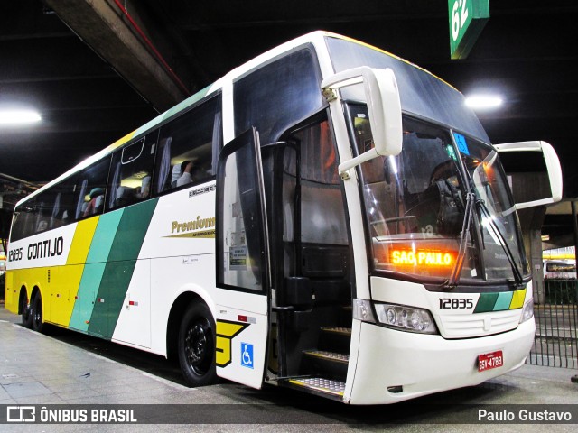 Empresa Gontijo de Transportes 12835 na cidade de São Paulo, São Paulo, Brasil, por Paulo Gustavo. Número da foto: #13071954.