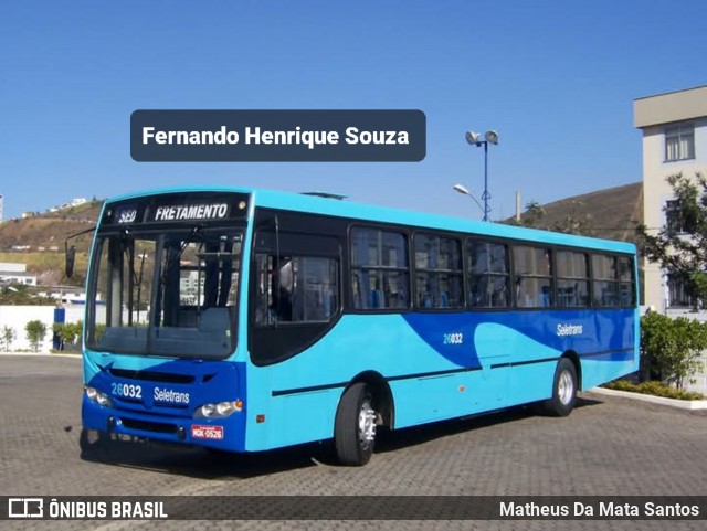 Seletrans 26032 na cidade de Belo Horizonte, Minas Gerais, Brasil, por Matheus Da Mata Santos. Número da foto: #13073619.