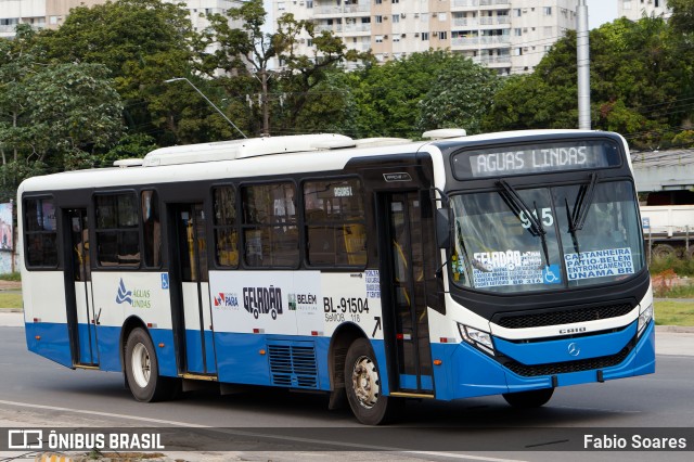 Transportes Águas Lindas BL-91504 na cidade de Ananindeua, Pará, Brasil, por Fabio Soares. Número da foto: #13073000.
