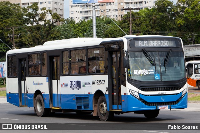 Autoviária Paraense AV-92502 na cidade de Belém, Pará, Brasil, por Fabio Soares. Número da foto: #13072797.