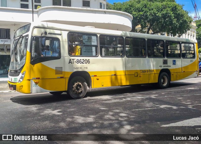 Empresa de Transportes Nova Marambaia AT-86206 na cidade de Belém, Pará, Brasil, por Lucas Jacó. Número da foto: #13072082.