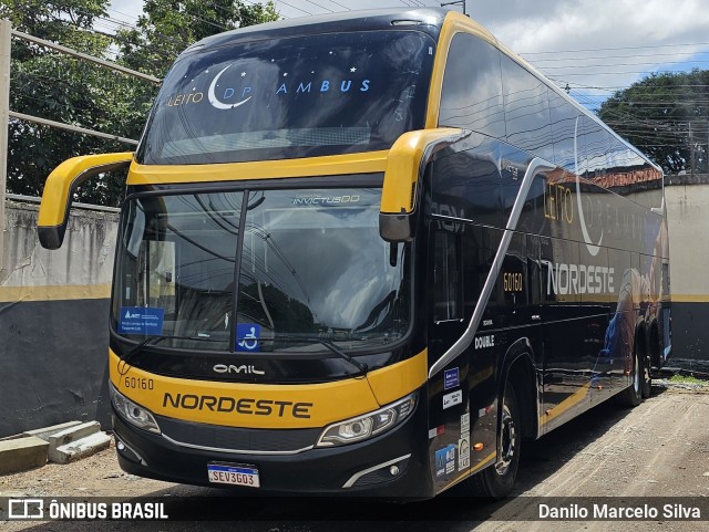 Expresso Nordeste 60160 na cidade de Curitiba, Paraná, Brasil, por Danilo Marcelo Silva. Número da foto: #13071632.
