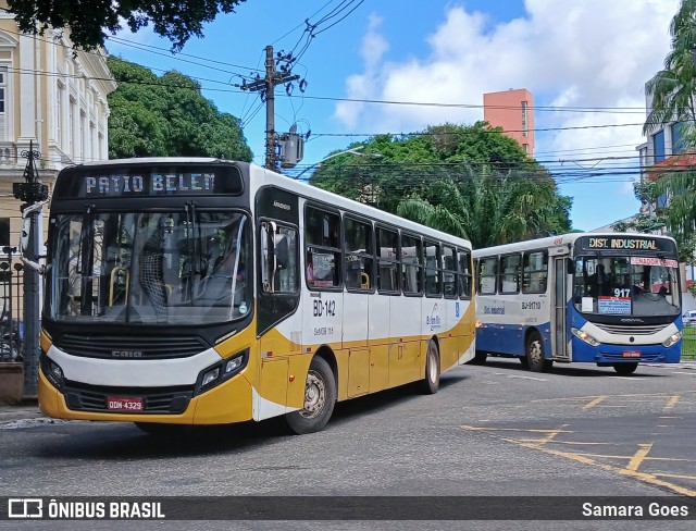 Belém Rio Transportes BD-142 na cidade de Belém, Pará, Brasil, por Samara Goes. Número da foto: #13074360.