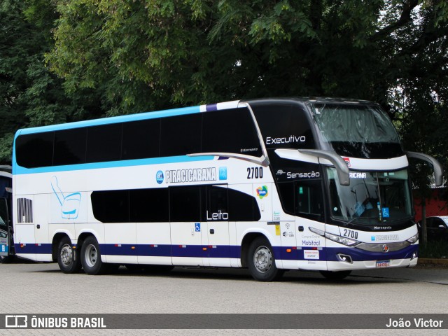 Viação Piracicabana 2700 na cidade de São Paulo, São Paulo, Brasil, por João Victor. Número da foto: #13076892.