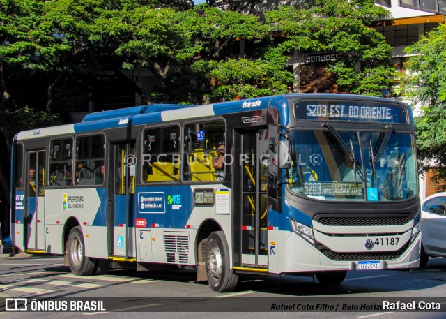 Viação Anchieta 41187 na cidade de Belo Horizonte, Minas Gerais, Brasil, por Rafael Cota. Número da foto: #13075752.