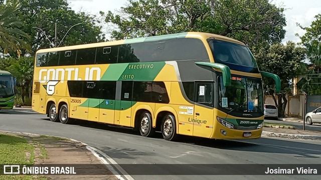 Empresa Gontijo de Transportes 25005 na cidade de Curvelo, Minas Gerais, Brasil, por Josimar Vieira. Número da foto: #13075514.