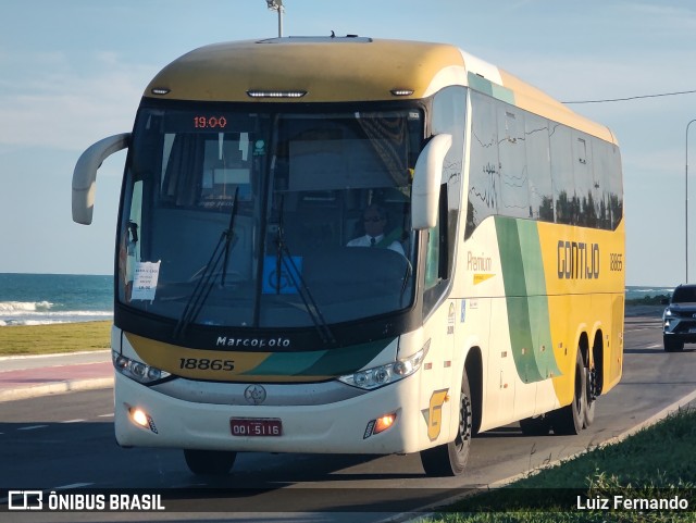 Empresa Gontijo de Transportes 18865 na cidade de Maceió, Alagoas, Brasil, por Luiz Fernando. Número da foto: #13074575.