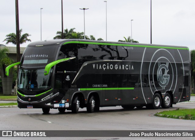 Viação Garcia 96010 na cidade de Florianópolis, Santa Catarina, Brasil, por Joao Paulo Nascimento Silva. Número da foto: #13075720.