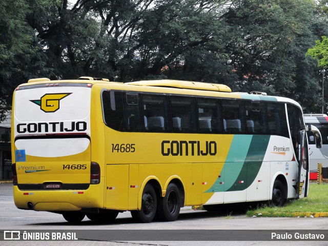 Empresa Gontijo de Transportes 14685 na cidade de São Paulo, São Paulo, Brasil, por Paulo Gustavo. Número da foto: #13076487.