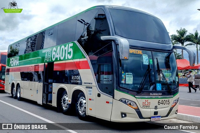 Empresa de Ônibus Nossa Senhora da Penha 64015 na cidade de Barueri, São Paulo, Brasil, por Cauan Ferreira. Número da foto: #13076133.