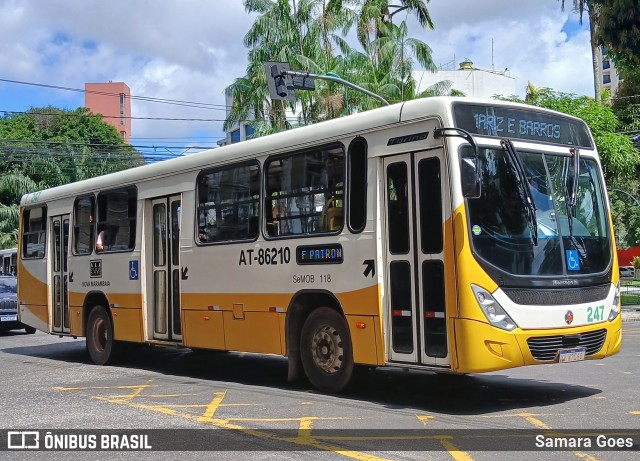 Empresa de Transportes Nova Marambaia AT-86210 na cidade de Belém, Pará, Brasil, por Samara Goes. Número da foto: #13074367.