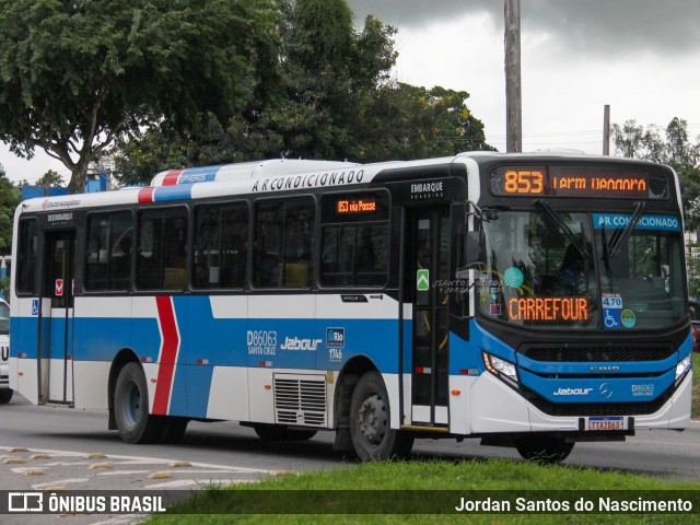 Auto Viação Jabour D86063 na cidade de Rio de Janeiro, Rio de Janeiro, Brasil, por Jordan Santos do Nascimento. Número da foto: #13075483.