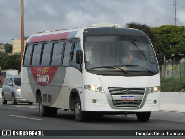 Viação Triunfo 1151 na cidade de Belo Horizonte, Minas Gerais, Brasil, por Douglas Célio Brandao. Número da foto: #13076109.