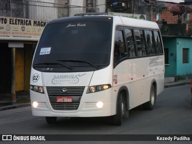 Sanmira Tour Transportes 10407002 na cidade de Manaus, Amazonas, Brasil, por Kezedy Padilha. Número da foto: #13075048.