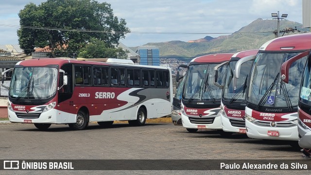 Viação Serro 28813 na cidade de Belo Horizonte, Minas Gerais, Brasil, por Paulo Alexandre da Silva. Número da foto: #13075371.