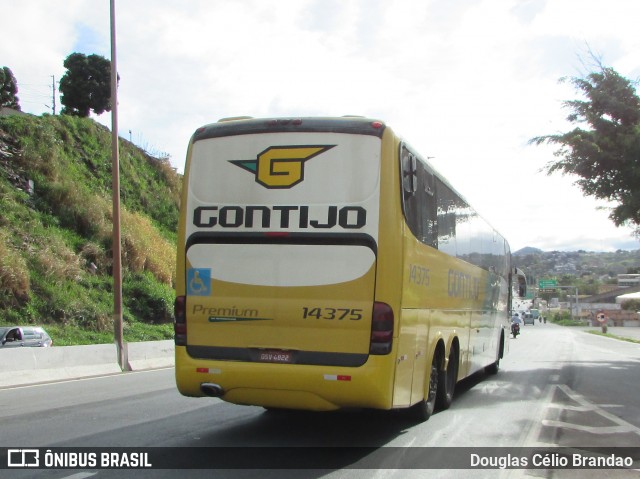 Empresa Gontijo de Transportes 14375 na cidade de Belo Horizonte, Minas Gerais, Brasil, por Douglas Célio Brandao. Número da foto: #13076363.