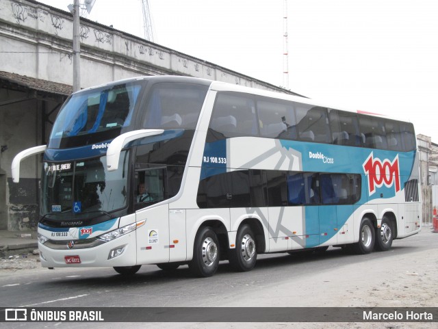 Auto Viação 1001 RJ 108.533 na cidade de Rio de Janeiro, Rio de Janeiro, Brasil, por Marcelo Horta. Número da foto: #13074468.