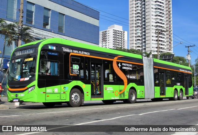 Viação Gato Preto 8 2007 na cidade de São Paulo, São Paulo, Brasil, por Guilherme Assis do Nascimento. Número da foto: #13076623.