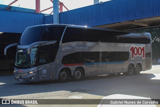 Auto Viação 1001 RJ 108.1134 na cidade de Resende, Rio de Janeiro, Brasil, por Gabriel Nunes de Carvalho. Número da foto: #13076262.
