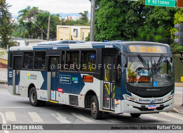 Pampulha Transportes > Plena Transportes 11441 na cidade de Belo Horizonte, Minas Gerais, Brasil, por Rafael Cota. Número da foto: #13075762.