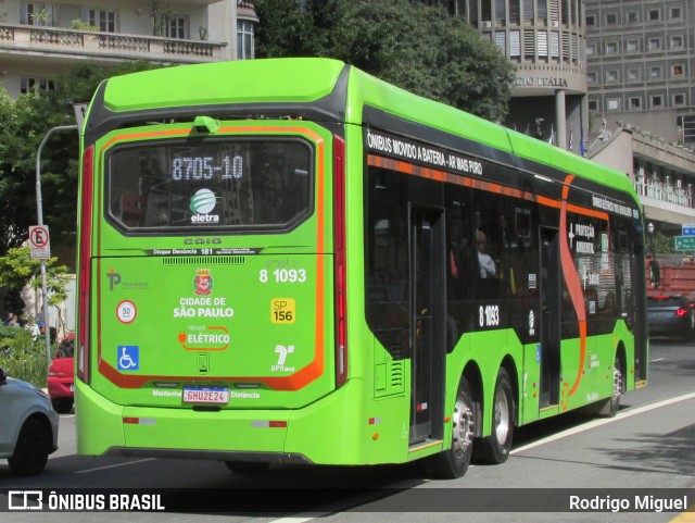 TRANSPPASS - Transporte de Passageiros 8 1093 na cidade de São Paulo, São Paulo, Brasil, por Rodrigo Miguel. Número da foto: #13075908.