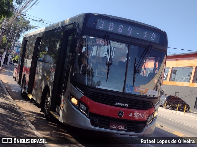 Allibus Transportes 4 5510 na cidade de São Paulo, São Paulo, Brasil, por Rafael Lopes de Oliveira. Número da foto: #13075840.