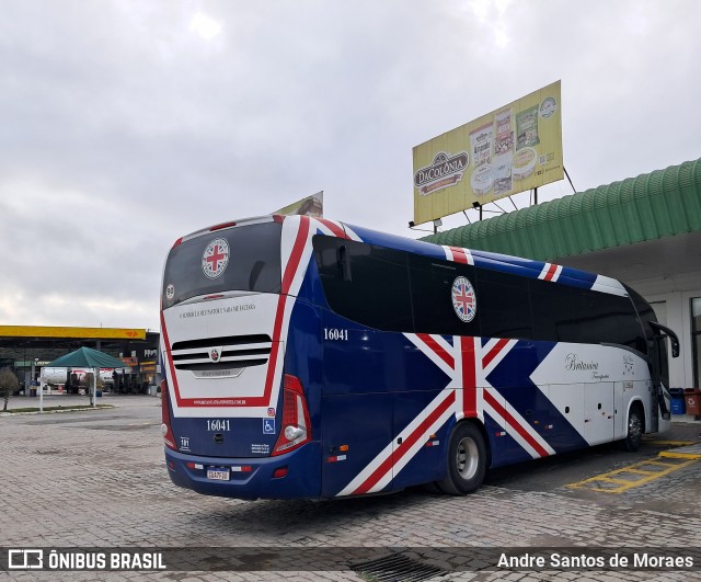 Británica Transportes 16041 na cidade de Quatro Barras, Paraná, Brasil, por Andre Santos de Moraes. Número da foto: #13074541.