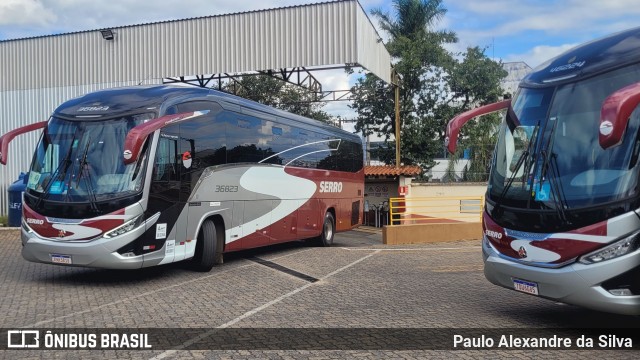 Viação Serro 36823 na cidade de Belo Horizonte, Minas Gerais, Brasil, por Paulo Alexandre da Silva. Número da foto: #13075336.