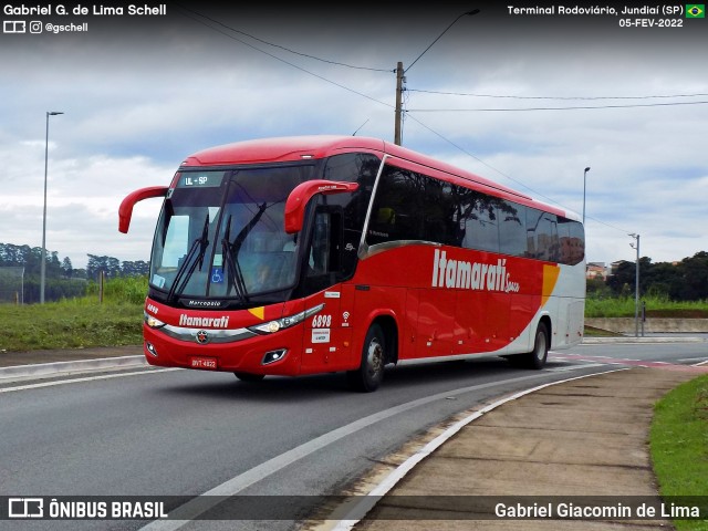 Expresso Itamarati 6898 na cidade de Jundiaí, São Paulo, Brasil, por Gabriel Giacomin de Lima. Número da foto: #13075868.