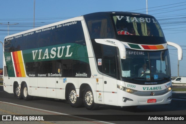 Viasul - Auto Viação Venâncio Aires 11000 na cidade de Imbé, Rio Grande do Sul, Brasil, por Andreo Bernardo. Número da foto: #13075644.