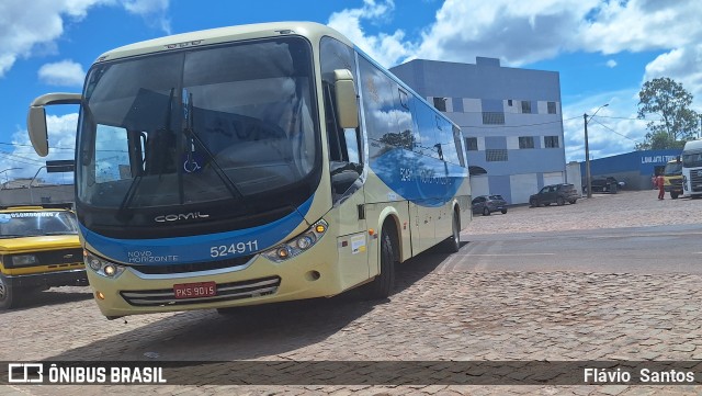 Viação Novo Horizonte 524911 na cidade de Barra da Estiva, Bahia, Brasil, por Flávio  Santos. Número da foto: #13077861.