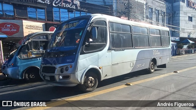 Taxibuses Las Bahias 003 na cidade de Talcahuano, Concepción, Bío-Bío, Chile, por Andrés Figueroa. Número da foto: #13078087.