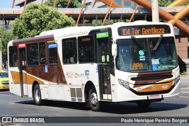 Erig Transportes > Gire Transportes A63504 na cidade de Rio de Janeiro, Rio de Janeiro, Brasil, por Paulo Henrique Pereira Borges. Número da foto: #13079155.