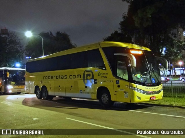 RodeRotas - Rotas de Viação do Triângulo 7736 na cidade de Curitiba, Paraná, Brasil, por Paulobuss  Guaratuba. Número da foto: #13080045.
