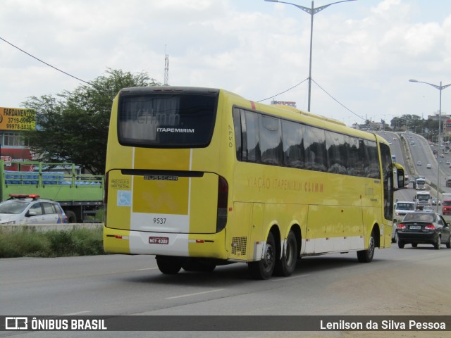 Viação Itapemirim 9537 na cidade de Caruaru, Pernambuco, Brasil, por Lenilson da Silva Pessoa. Número da foto: #13078929.