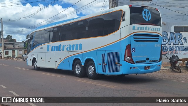 Emtram 4160 na cidade de Barra da Estiva, Bahia, Brasil, por Flávio  Santos. Número da foto: #13077934.