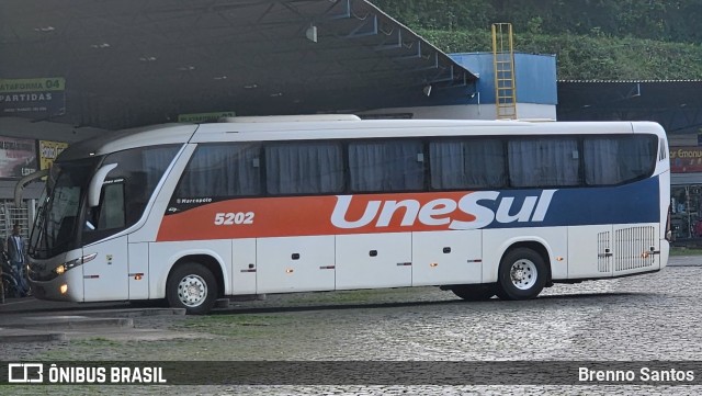 Unesul de Transportes 5202 na cidade de Caxias do Sul, Rio Grande do Sul, Brasil, por Brenno Santos. Número da foto: #13077415.