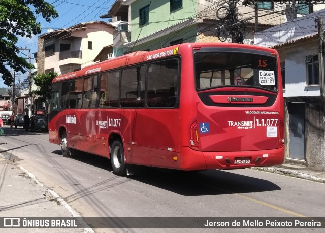 Auto Lotação Ingá 1.1.077 na cidade de Niterói, Rio de Janeiro, Brasil, por Jerson de Mello Peixoto Pereira. Número da foto: #13077503.