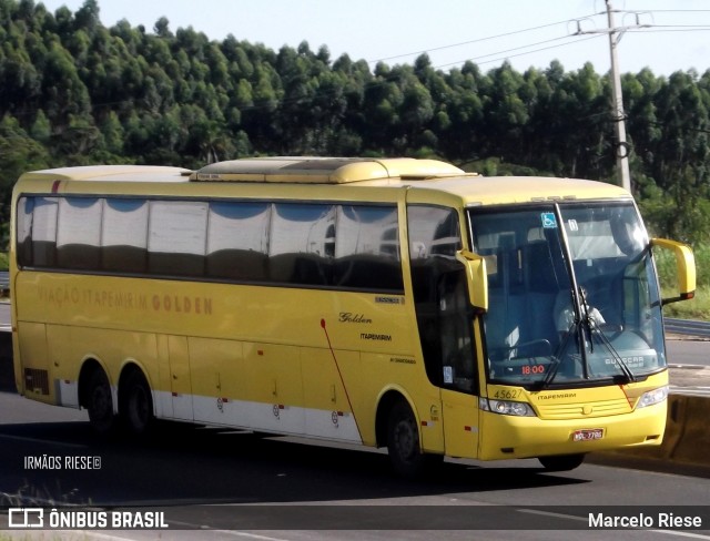 Viação Itapemirim 45627 na cidade de Barra Velha, Santa Catarina, Brasil, por Marcelo Riese. Número da foto: #13080335.