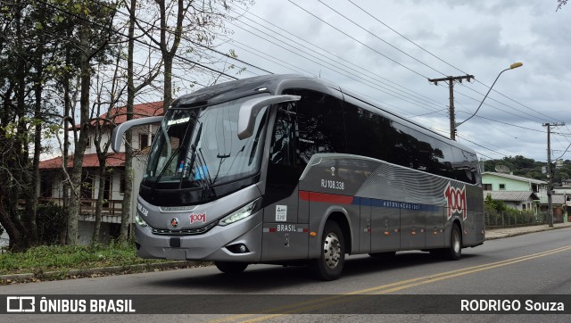 Auto Viação 1001 RJ 108.338 na cidade de Caxias do Sul, Rio Grande do Sul, Brasil, por RODRIGO Souza. Número da foto: #13077458.