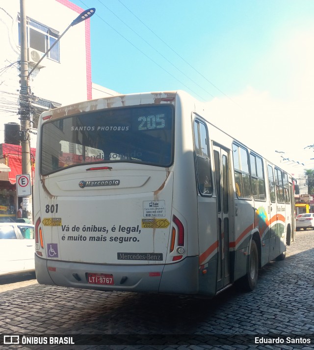 Viação Montes Brancos 801 na cidade de Araruama, Rio de Janeiro, Brasil, por Eduardo Santos. Número da foto: #13079196.