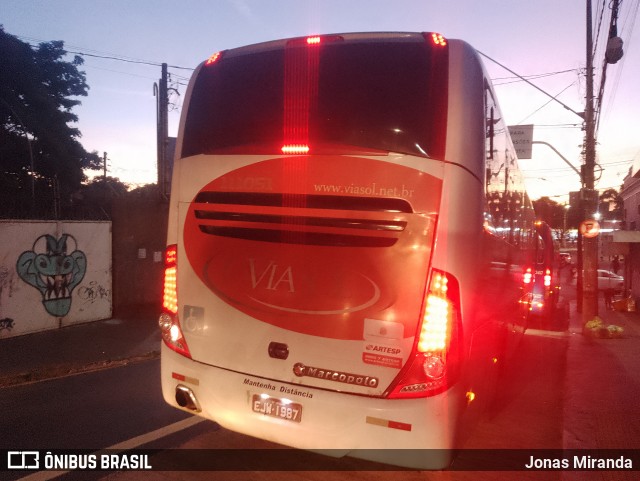 ViaSol Transportes Rodoviários 111051 na cidade de Ribeirão Preto, São Paulo, Brasil, por Jonas Miranda. Número da foto: #13079641.