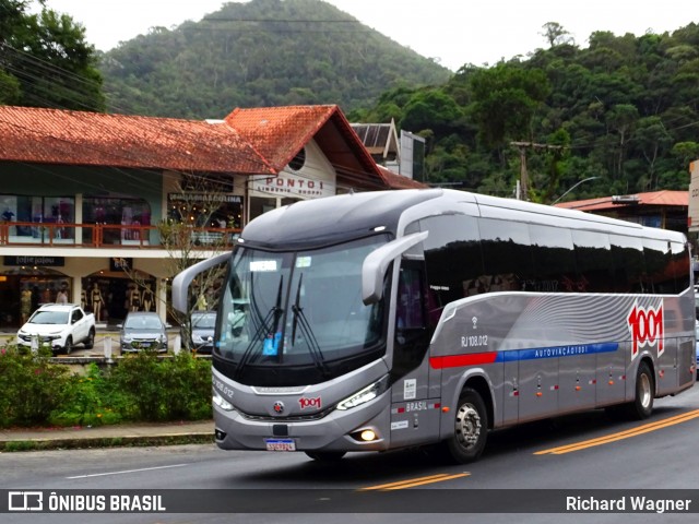 Auto Viação 1001 RJ 108.012 na cidade de Nova Friburgo, Rio de Janeiro, Brasil, por Richard Wagner. Número da foto: #13079288.