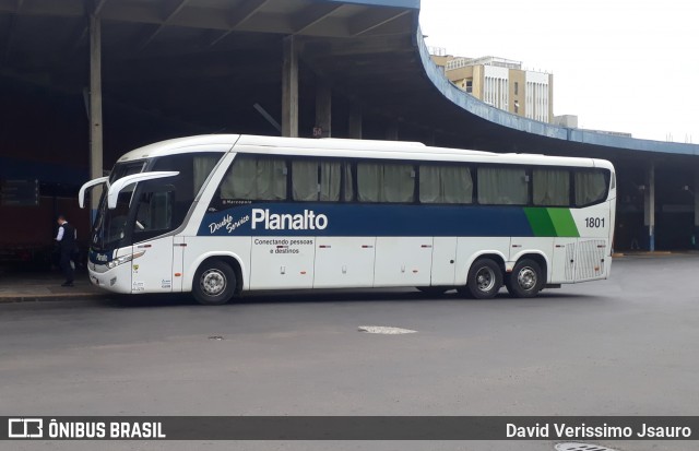 Planalto Transportes 1801 na cidade de Porto Alegre, Rio Grande do Sul, Brasil, por David Verissimo Jsauro. Número da foto: #13080701.