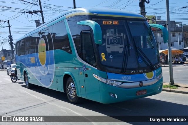 Doce Rio Fretamento e Turismo 4900 na cidade de Rio de Janeiro, Rio de Janeiro, Brasil, por Danyllo Henrique. Número da foto: #13077685.
