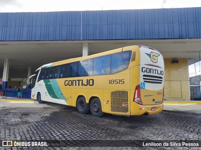 Empresa Gontijo de Transportes 18515 na cidade de Caruaru, Pernambuco, Brasil, por Lenilson da Silva Pessoa. Número da foto: #13078981.