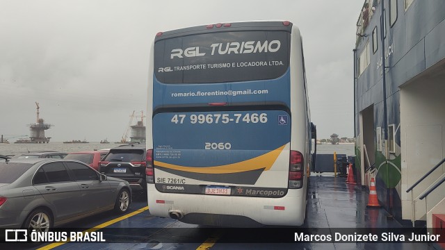 RGL Transporte e Turismo 2060 na cidade de Guaratuba, Paraná, Brasil, por Marcos Donizete Silva Junior. Número da foto: #13078040.