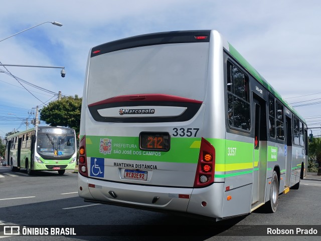 Expresso Maringá São José dos Campos 3357 na cidade de São José dos Campos, São Paulo, Brasil, por Robson Prado. Número da foto: #13078801.