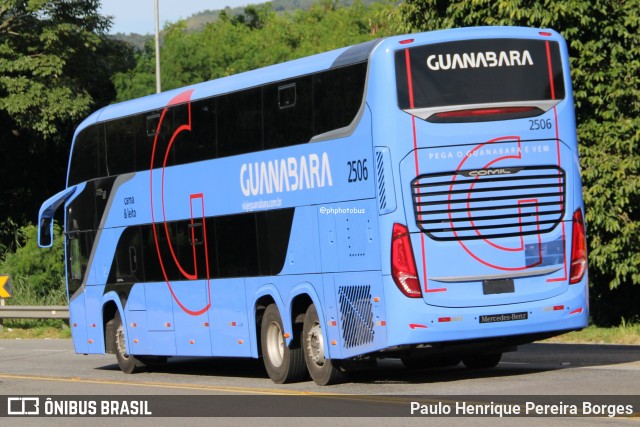 Expresso Guanabara 2506 na cidade de Barra do Piraí, Rio de Janeiro, Brasil, por Paulo Henrique Pereira Borges. Número da foto: #13079714.